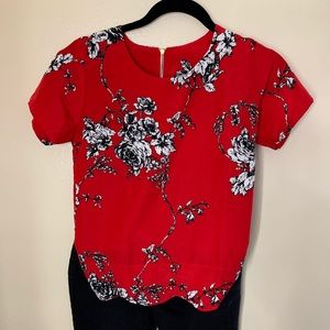 Floral blouse